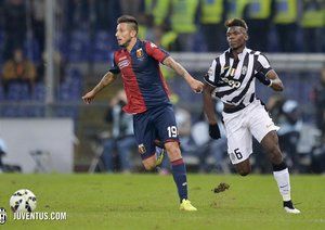 پل پوگبا|جنوا 1 - 0 یوونتوس /  سری آ ایتالیا