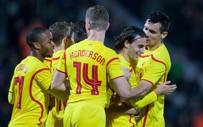 جام اتحادیه انگلیس | بورنموث 1 - لیورپول 3 / تات پیروزی لیورپول با درخشش استرلینگ / تاتنهام چهارگانه لندنی‌ها را در مقابل نیوکاسل کامل کرد + چیدمان تیم‌ها، گل‌های بازی و آلبوم تصویری