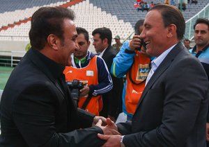 فرهاد کاظمی - حمید درخشان|پرسپولیس تهران 2 - 2 راه آهن / لیگ برتر