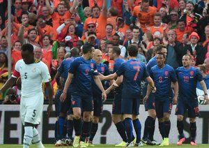 روبن فن پرسی|هلند 1-0 غنا / دیدار دوستانه