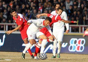 درگیری دوبازیکن|پدیده مشهد 0 - 1 پرسپولیس تهران / لیگ برتر