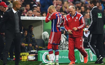 روبن باز هم مصدوم شد / آرین به دیدار برابر بارسا نمی‌رسد؟