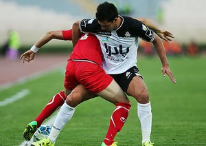 تقابل دو بازیکن|پرسپولیس تهران 1 - 2 سایپا تهران / لیگ برتر ایران