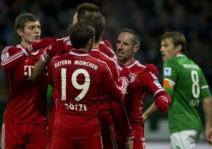 وردربرمن 0-7 بایرن مونیخ / هفته ی پانزدهم