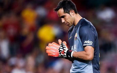 ناراحتی براوو از تساوی بارسا برابر مالاگا