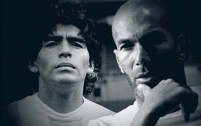 زیدان: هیچ بازیکنی در سطح مارادونا ندیده‌ام