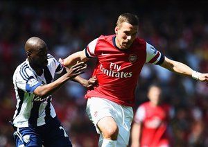 لوكاس پودولوسكي -  مولومبو|تلاش های لوکاس پودولسکی برای گلزنی بی نتیجه بود