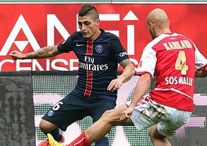 مارکو وراتی|ریمز 1 - 1 پاریس سن ژرمن / لوشامپیونه / گزارش تصویری