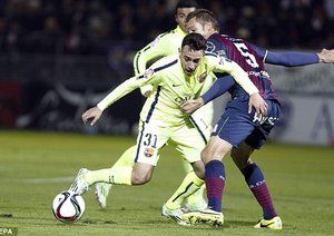 مونیر الحدادی|هوئِسکا 0 - 4 بارسلونا / جام حذفی