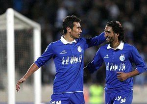 کرار جاسم - سجاد شهباززاده|استقلال تهران 1 - 1 صبای قم / لیگ برتر