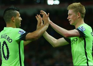 کوین دی بروین - سرخیو آگوئرو