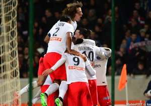 شادی بازیکنان پی اس جی