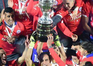 كلوديو براوو|شیلی 0 (3) - (1) 0 آرژانتین / فینال کوپا آمریکا