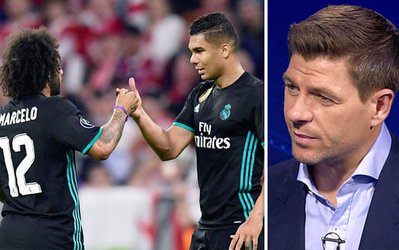 انتقاد استیون جرارد از عملکرد سه ستاره رئال مادرید در دیدار دیشب