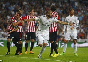 کریم بنزما|رئال مادرید 5 - 0 بیلبائو / لالیگا