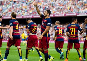 لوئیس سوارز|بارسلونا 2 - 1 لاس پالماس / لالیگا