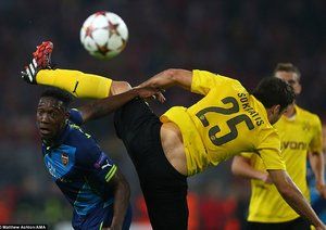 دنی ولبک|دورتموند 2-0 آرسنال /  لیگ قهرمانان