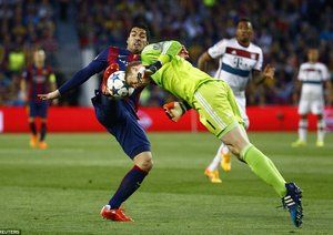 مانوئل نویر|بارسلونا 3 - 0 بایرن مونیخ / لیگ قهرمانان