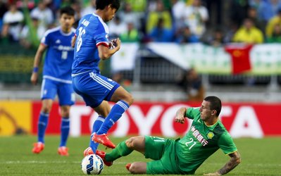 لیگ قهرمانان آسیا | جئونبوک موتورز 1 - بیجینگ گوان 1 / توقف جونبوک موتورز کره‌جنوبی مقابل نماینده چین