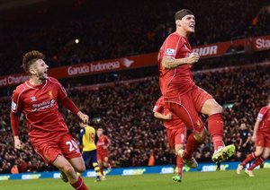 مارتین اسکرتل|لیورپول 2 - 2 آرسنال / لیگ جزیره