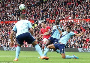 آنخل دی ماریا|منچستریونایتد 2-1 وستهام / لیگ جزیره