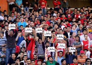 هواداران پرسپولیس|تراکتورسازی تبریز 0 - 1 پرسپولیس تهران / لیگ برتر