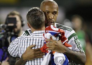 تیری دانیل هانری|ستارگان ام ال اس 2-1 بایرن مونیخ / دیدار دوستانه