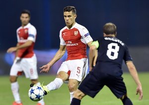 گابریل|دینامو زاگرب 2 - 1 آرسنال / لیگ قهرمانان