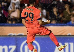 ساندرو|لوانته 0-5 بارسلونا / لالیگا