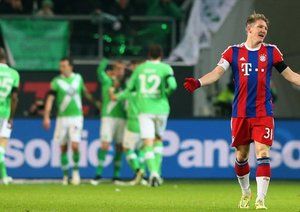 باشتین شواینشتایگر|وولفسبورگ 4 - 1 بایرن مونیخ