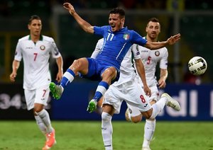 الساندرو فلورنزی|ایتالیا 1 - 0 بلغارستان / مقدماتی یورو 2016