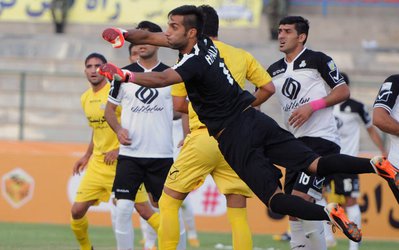 لیگ برتر | تساوی راه‌آهن و سایپا در نیمه اول