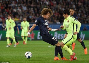 لوئیس سوارز - داوید لوئیز|پاریس سن ژرمن 1 - 3 بارسلونا / لیگ قهرمانان