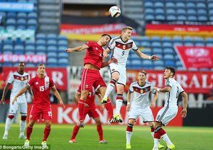 آندره شورله|جبل الطارق 0 - 7 آلمان / مقدماتی جام ملت های اروپا