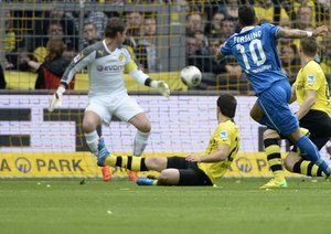 روبرتو فيرمينو باربوسا|لحظه باز شدن دورتموند توسط فریمینو باربوسا.