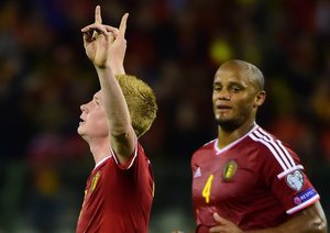 کوین دی بروین|بلژیک 3 - 1 بوسنی و هرزگوین / مقدماتی یورو 2016