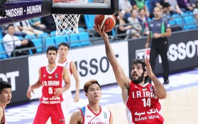 بسکتبال قهرمانی آسیا | پیروزی پرگل آسمانخراشهای ایران مقابل مالزی