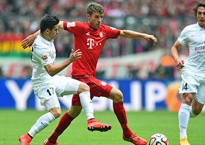 توماس مولر|بایرن مونیخ 2 - 0 ماینتس / بوندسلیگا