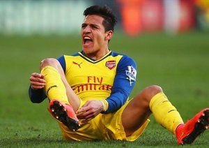 الکسیس سانچز|کریستال پالاس 1 - 2 آرسنال / لیگ جزیره