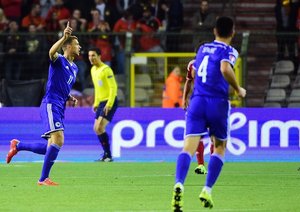 ادین ژکو|بلژیک 3 - 1 بوسنی و هرزگوین / مقدماتی یورو 2016