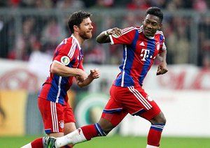 دیوید آلابا|بایرن مونیخ 2 - 0 اینتراخت بران شوایگ / جام حذفی