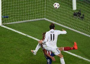 گرت بیل|گرت بیل ثانیه ای قبل دروازه ی اتلتیکو را برای بار دوم باز کرد.