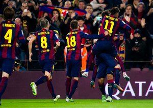 نیمار|بارسلونا 3 - 1 اتلتیکو مادرید / لالیگا