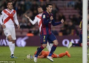 پدرو|بارسلونا 8 - 1 هوئِسکا / جام حذفی