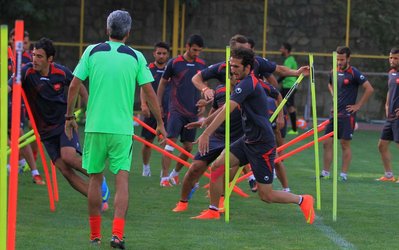 پرسپولیس نیوز | حضور نوری در تمرینات گروهی