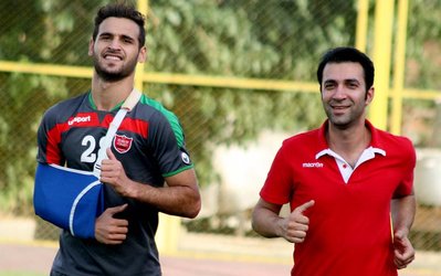 ابراز رضایت پزشک نوراللهی از روند بهبودی / شماره 8 بدون آویزدست تمرین خواهد کرد