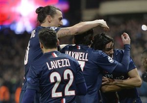 ادینسون کاوانی|پاریس سن ژرمن 1 - 1 چلسی / لیگ قهرمانان اروپا