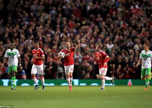 خوان ماتا|منچستر یونایتد 2 - 1 وولفسبورگ / لیگ قهرمانان