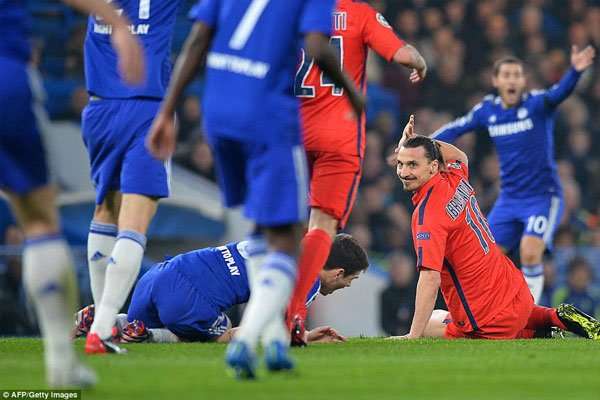 چلسی 2 - 2 پاریس سنت ژرمن/لیگ قهرمانان اروپا/خلاصه مسابقه