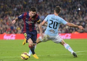 لیونل مسی|بارسلونا 0 - 1 سلتاویگو / لالیگا